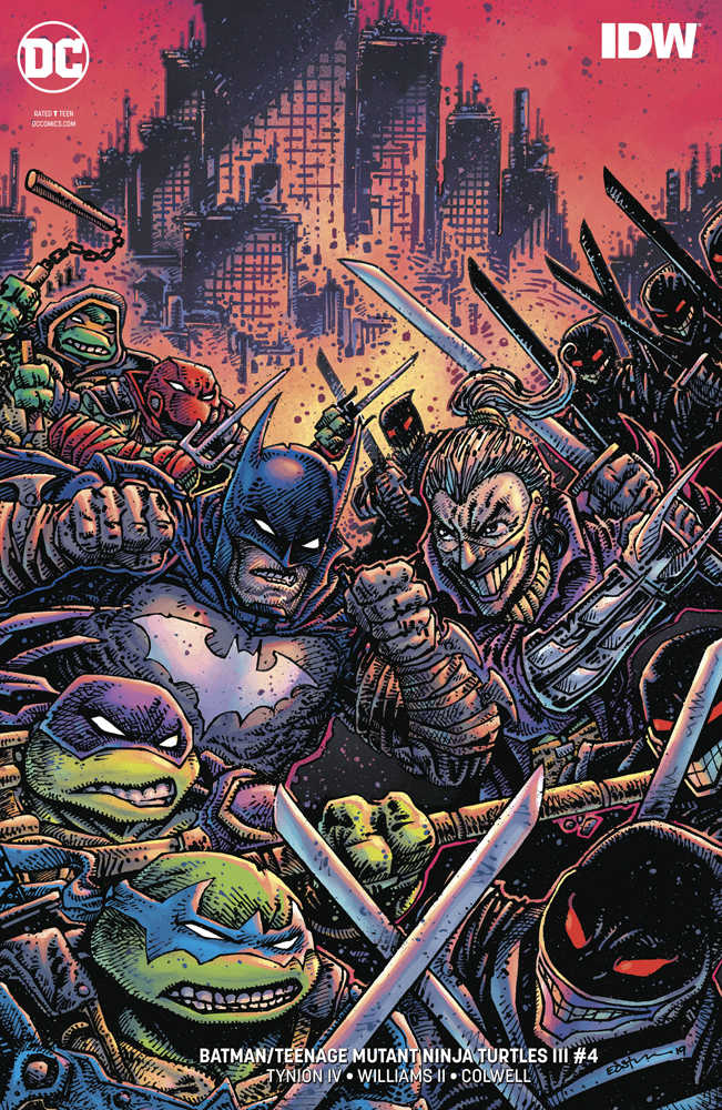 Batman Teenage Mutant Ninja Turtles III #4 (Of 6) Variant Edition