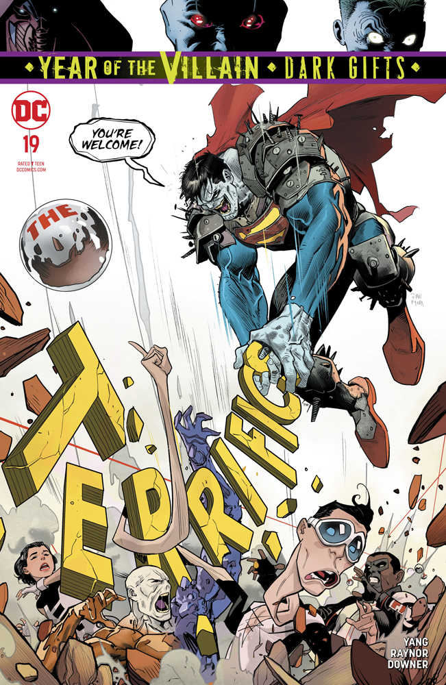 Terrifics #19 Yotv Dark Gifts
