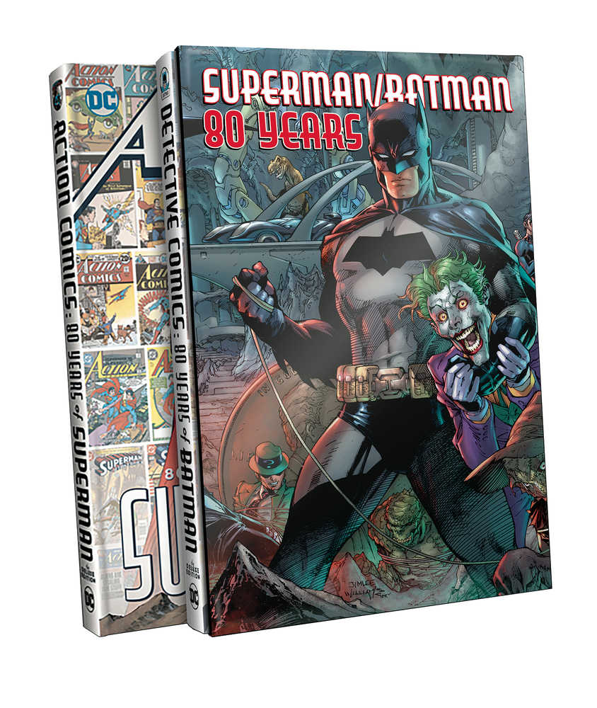Superman Batman 80 Years Slipcase Set Hardcover