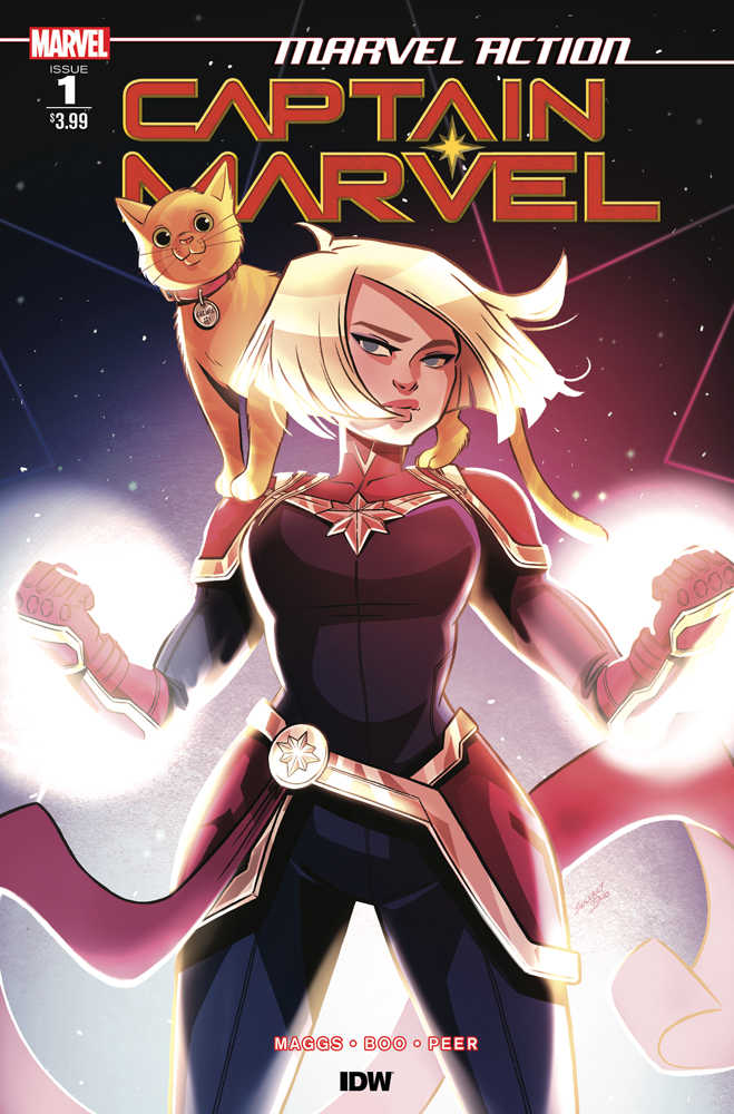 Marvel Action Captain Marvel #1 (Of 3) Cover A Boo 