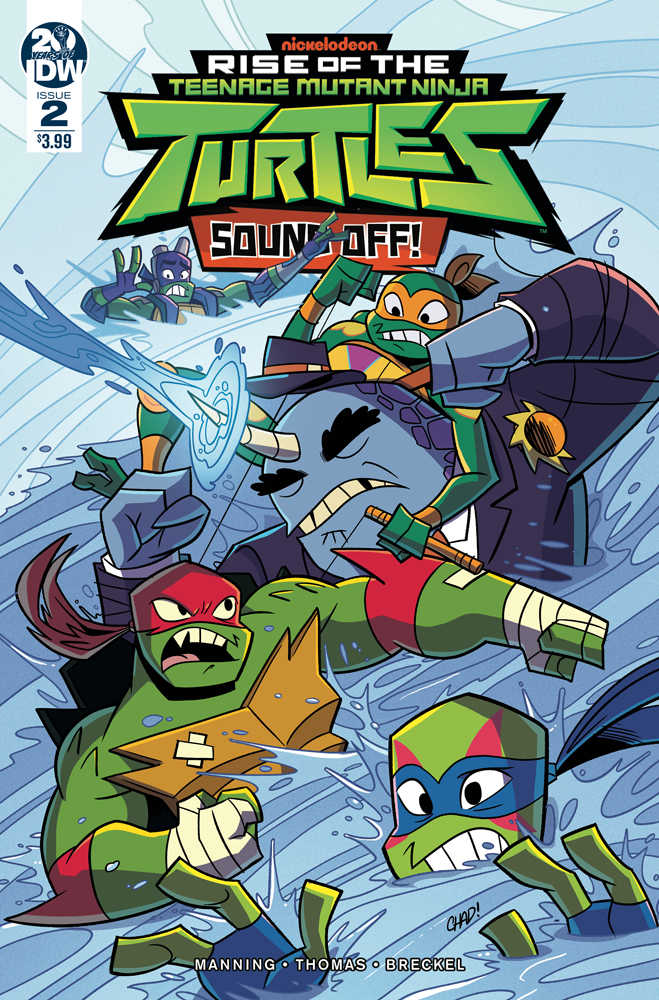 Teenage Mutant Ninja Turtles Rise Of Teenage Mutant Ninja Turtles Sound Off #2 (Of 3) Cover A Thomas