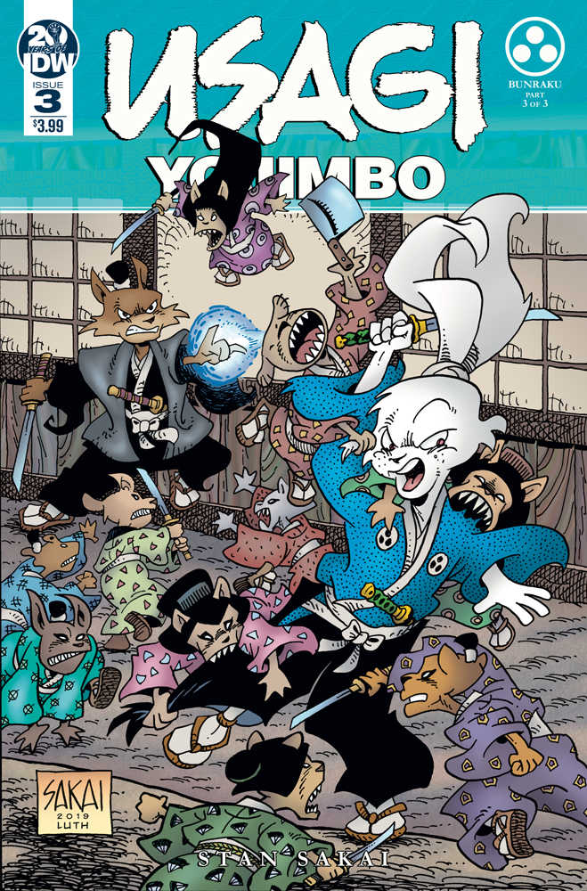 Usagi Yojimbo #3 Cover A Sakai