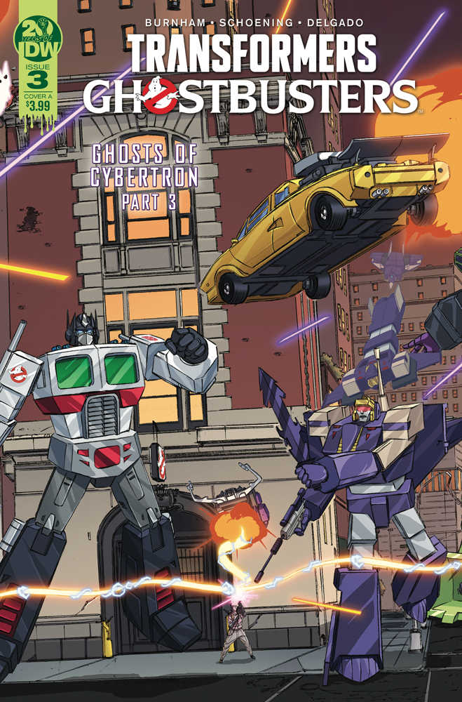 Transformers Ghostbusters #3 (Of 5) Cover A Schoening 