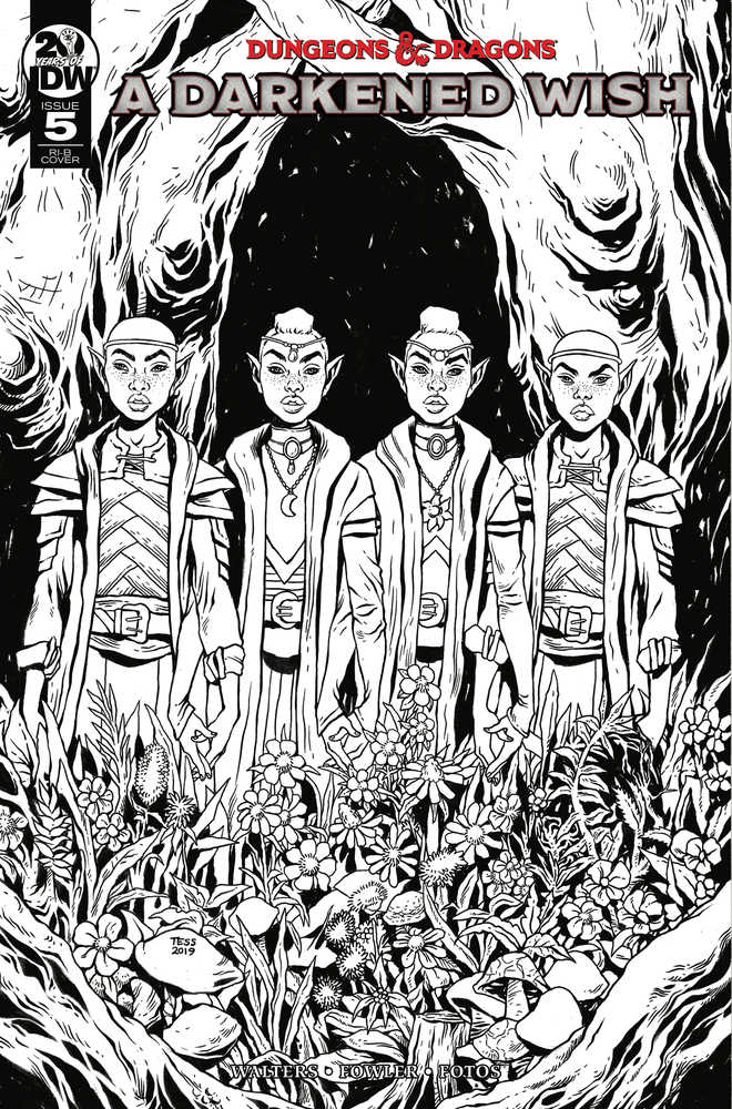 Dungeons & Dragons A Darkened Wish #5 (Of 5) 25 Copy Variant Edition Fo