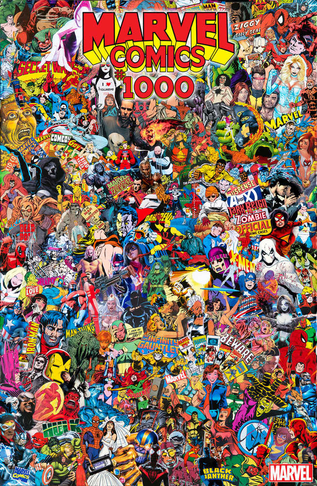 Marvel Comics #1000 Garcin Collage Variant
