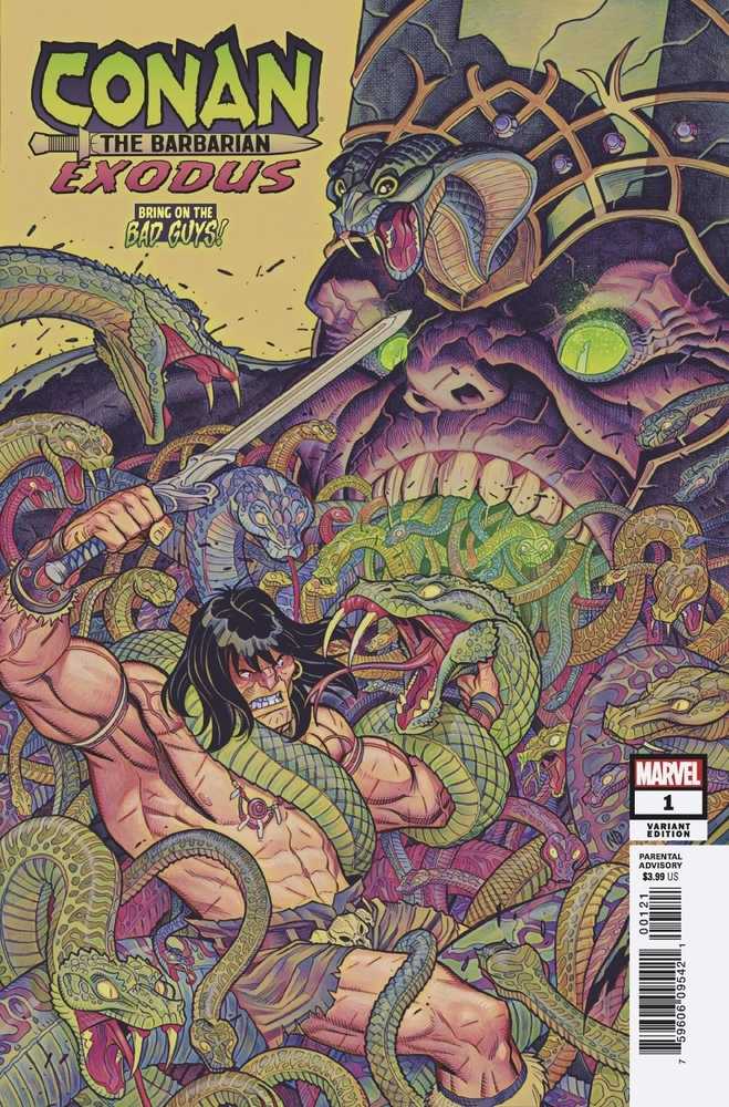 Conan The Barbarian Exodus #1 Bobg Variant