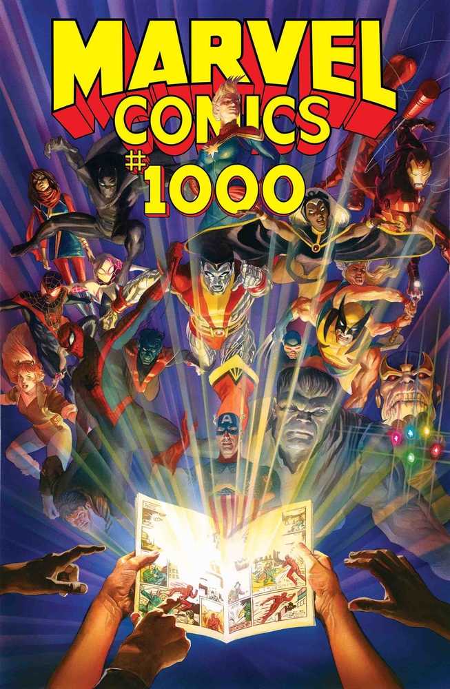Marvel Comics #1000 By Alex Ross Poster