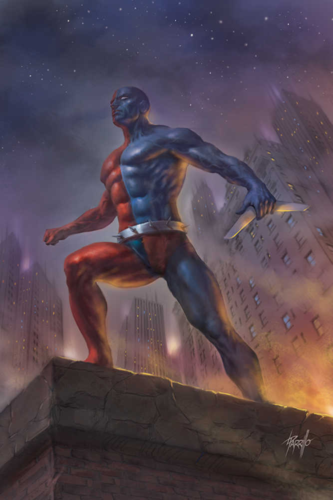 Death Defying Devil #1 Parrillo High End Full Art Cover