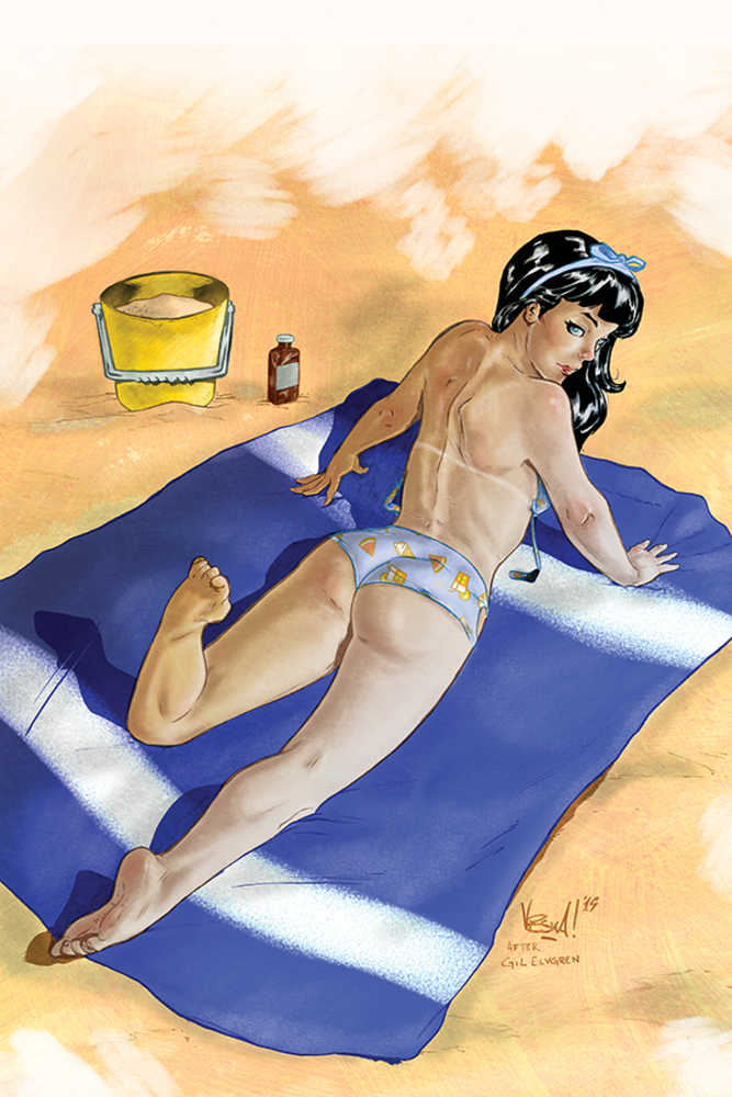 Bettie Page Unbound #5 20 Copy Federici Full Art Variant Edition 