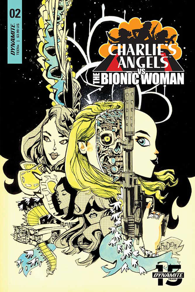 Charlies Angels vs Bionic Woman #2 Cover B Mahfood