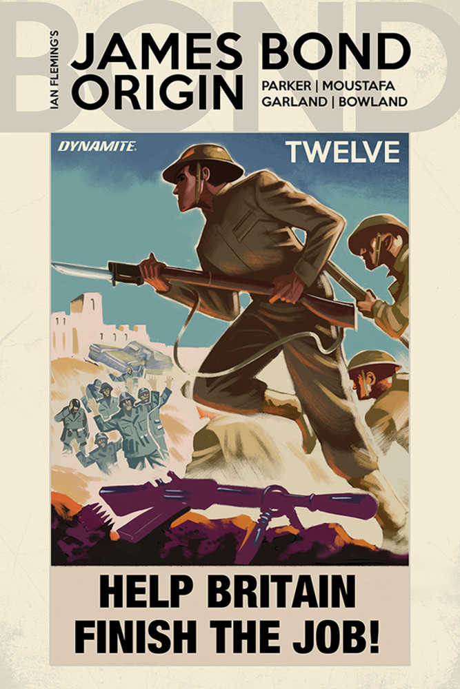 James Bond Origin #12 Cover E Bob Q