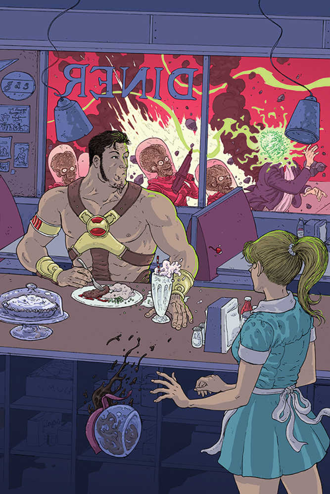 Warlord Of Mars Attacks #3 10 Copy Villalobos Full Art Variant Edition (N