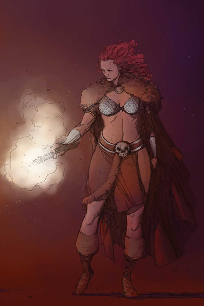 Red Sonja #7 40 Copy Pham Full Art Variant Edition 