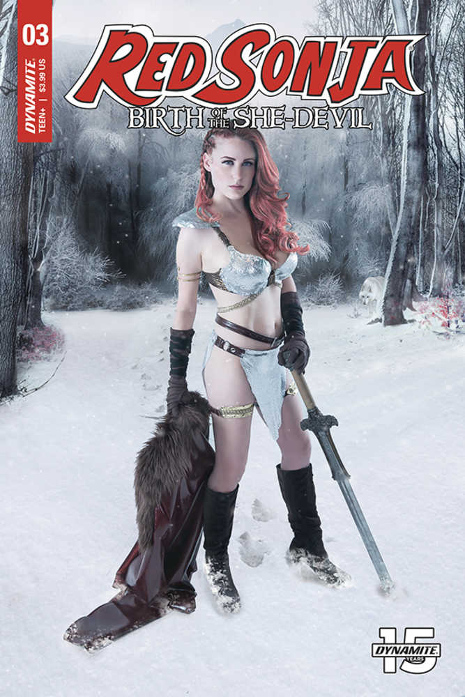 Red Sonja Birth Of She Devil #3 Cover C Cosplay