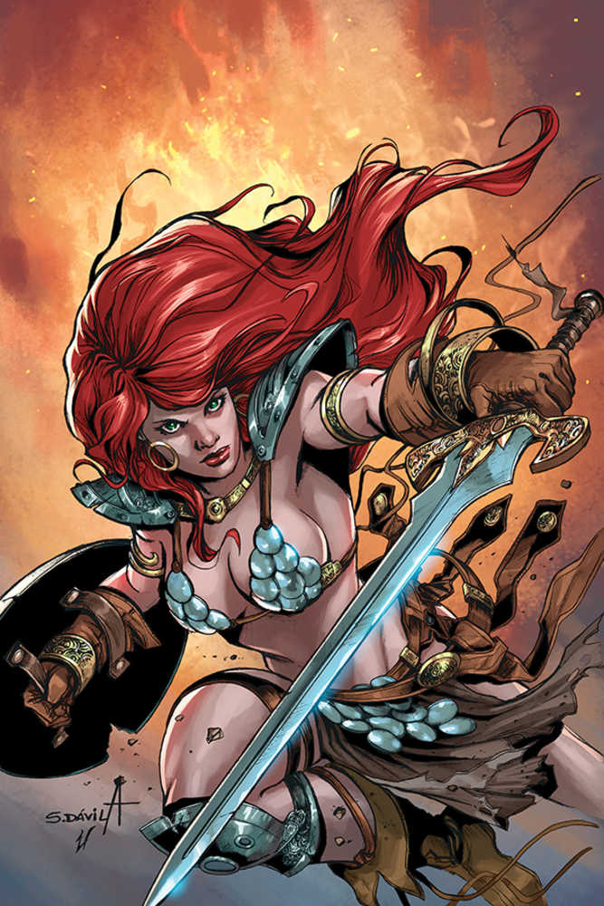 Red Sonja Birth Of She Devil #3 10 Copy Davila Full Art Variant Edition (