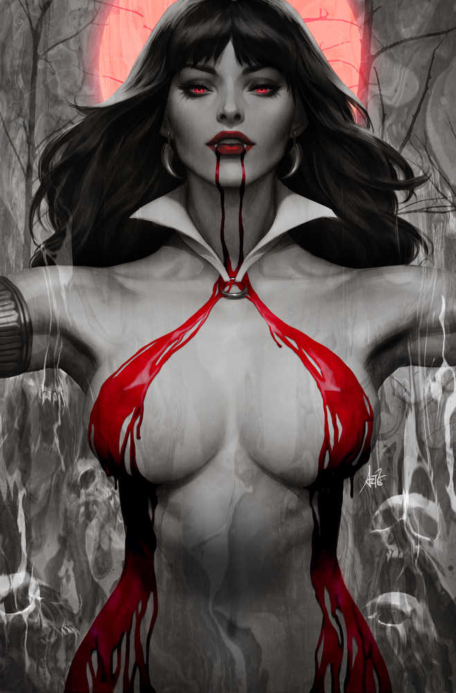 Vampirella #2 Lau Rare Blood Moon Variant