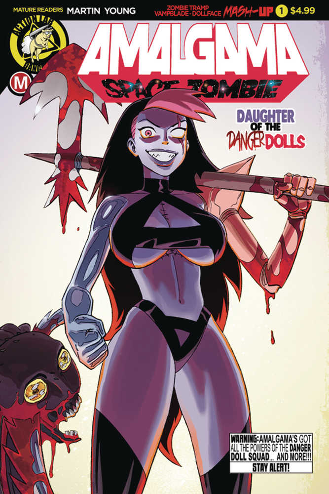 Amalgama Space Zombie #1 Cover A Young (Mature)