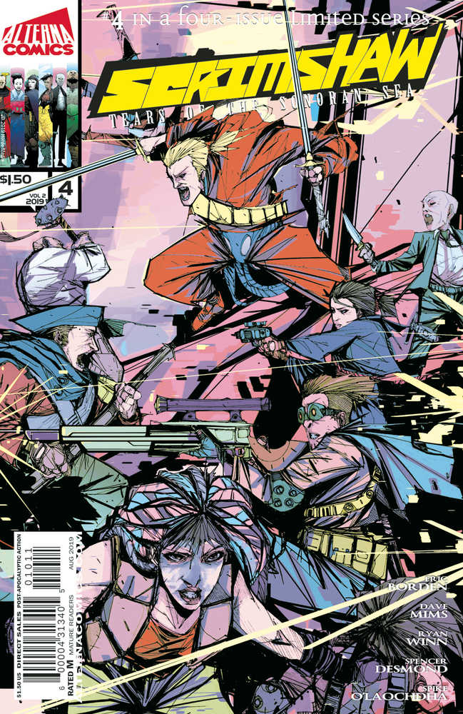 Scrimshaw Volume 2 #4 (Of 4) Tears Of Sonoran Sea