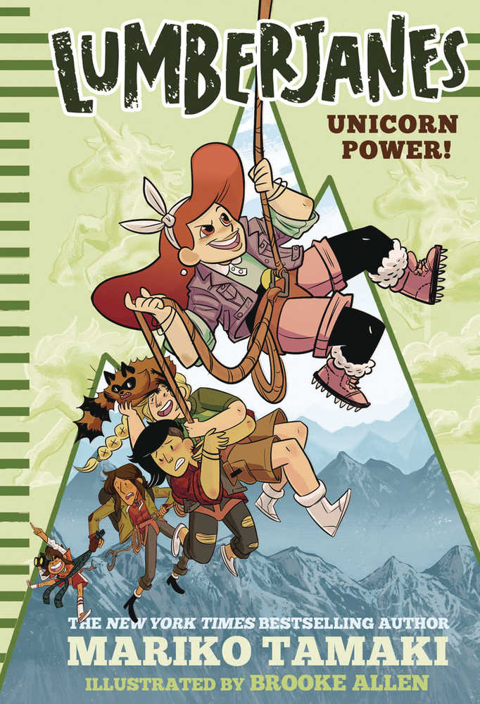 Lumberjanes Illustrated Softcover Novel Volume 01 Unicorn Power 