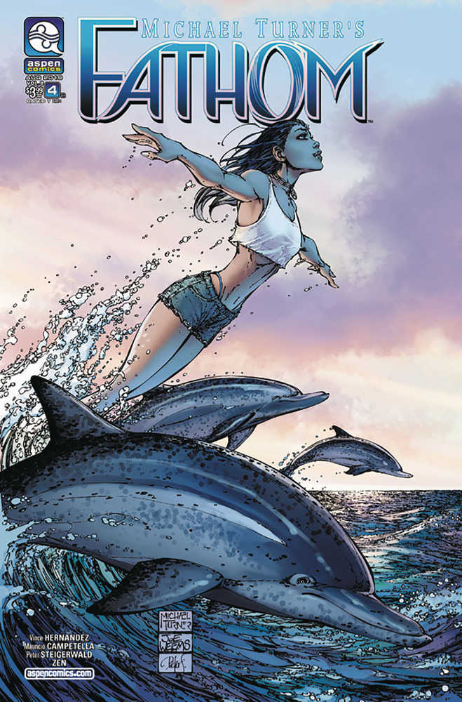 Fathom Volume 8 #4 Cover B Turner