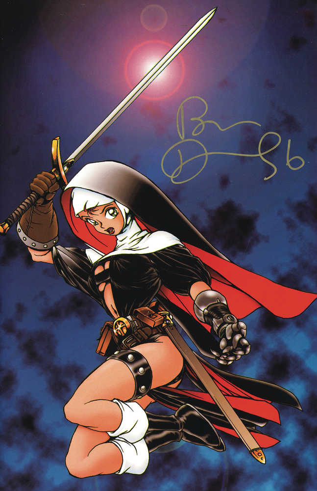 Warrior Nun #1 Portraits Commemorative Signed Variant