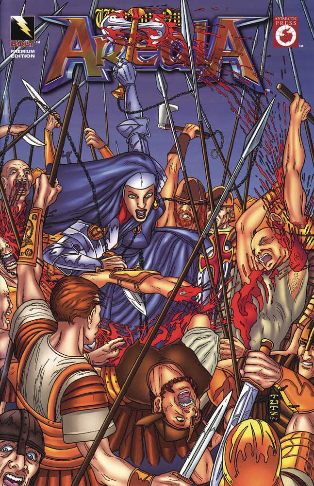 Warrior Nun #1 Bolt Premium Variant