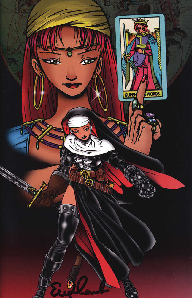 Warrior Nun #1 Scorpio Rose Commemorative Signed Variant
