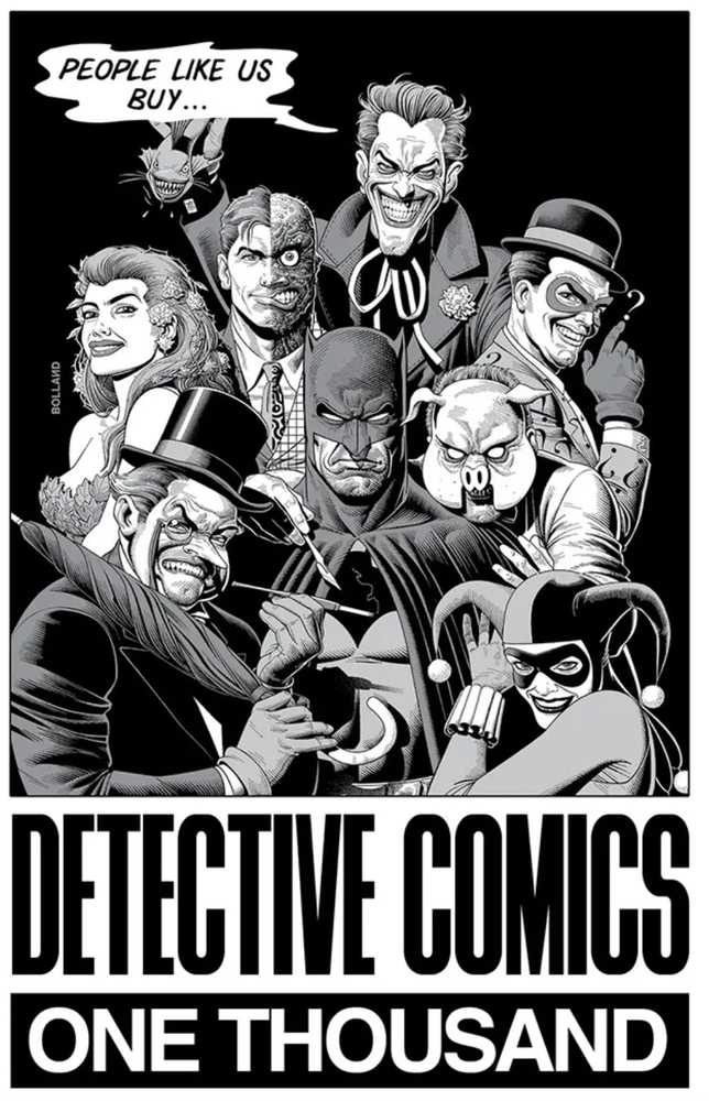 Df Detective Comics #1000 Jetpack Exclusive Bolland Ink Variant