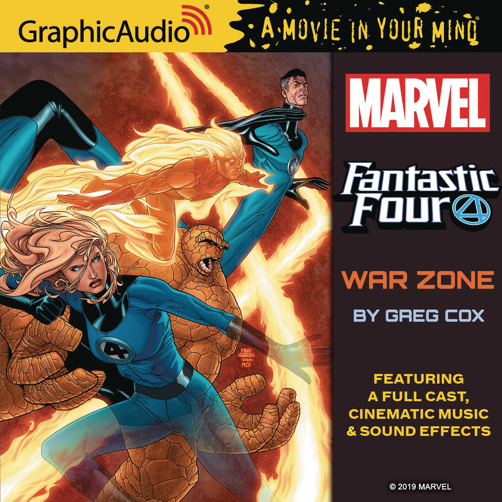 Fantastic Four Warzone Audio Cd 