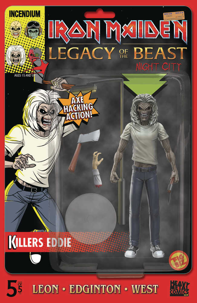 Iron Maiden Legacy of the Beast Volume 2 Night City #5 Cover B Tbd