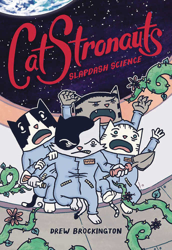 Catstronauts Year Graphic Novel Volume 05 Slapdash Science
