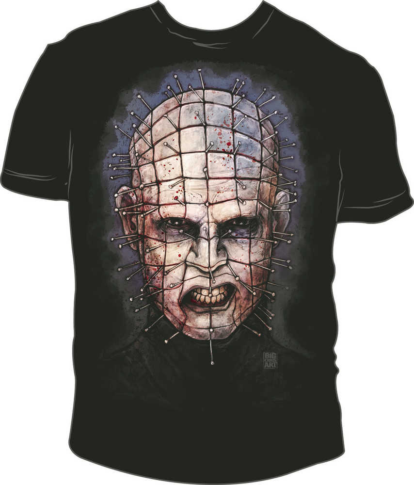 Hellraiser Pinhead Black T-Shirt LG 