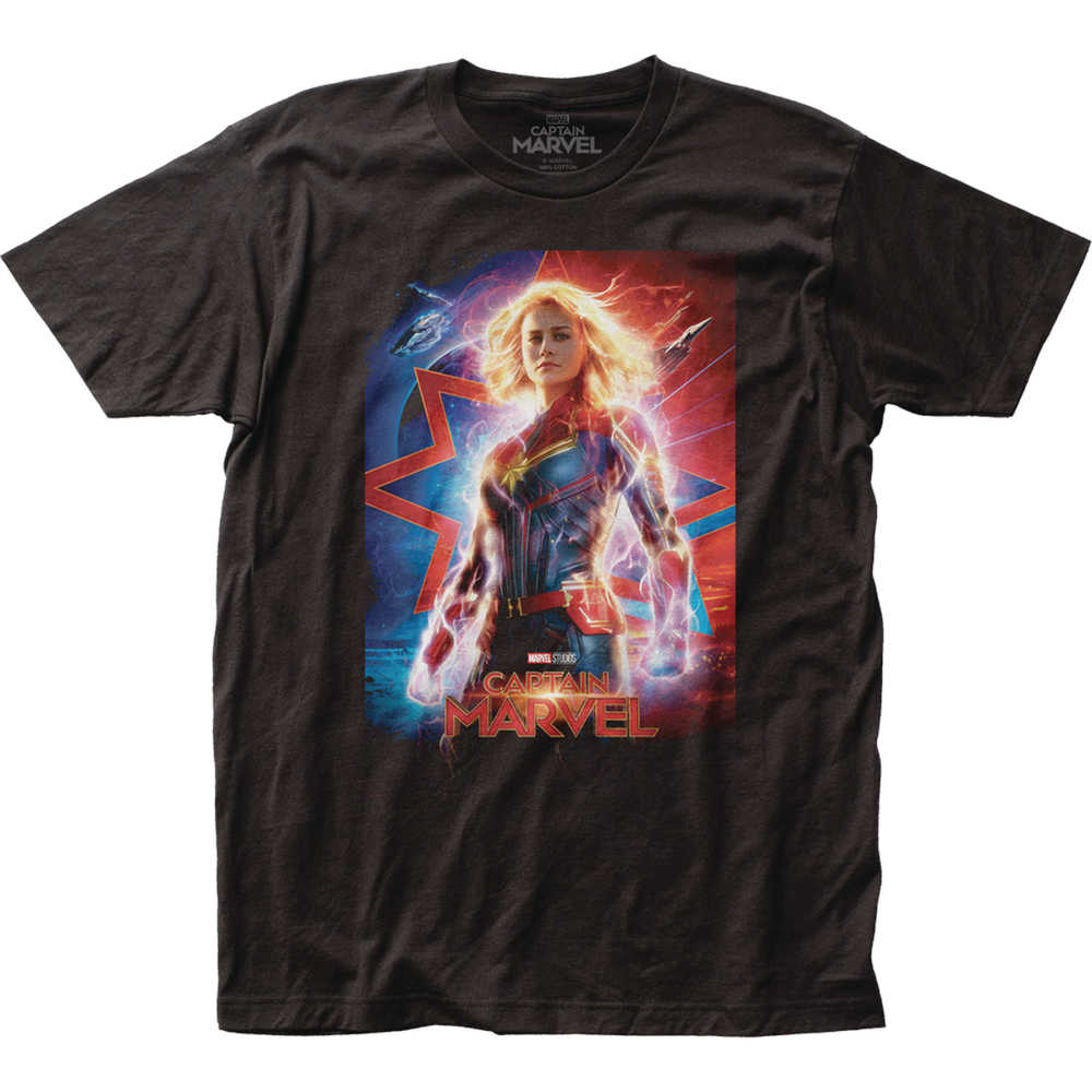 Marvel Captain Marvel Poster T-Shirt XXL 