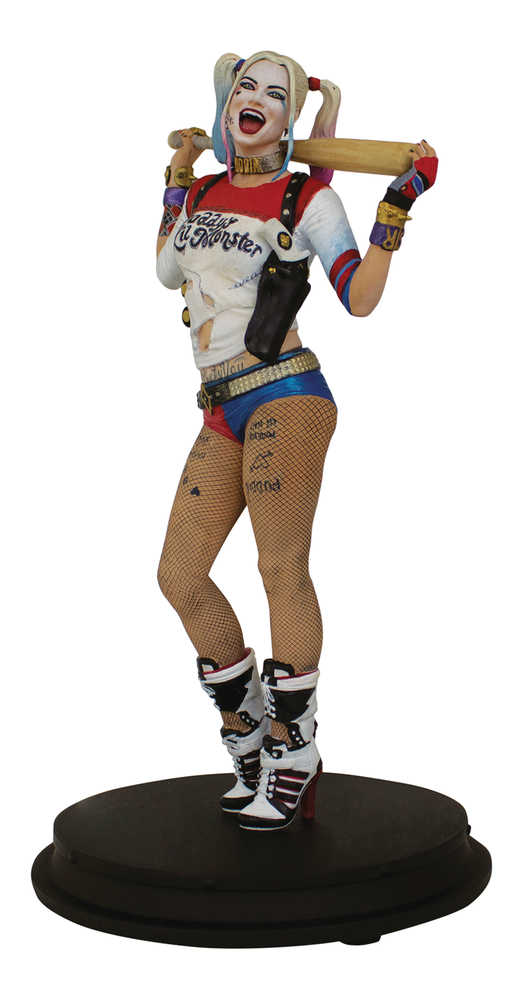 DC Cinematic Suicide Squad Harley Quinn Statue 