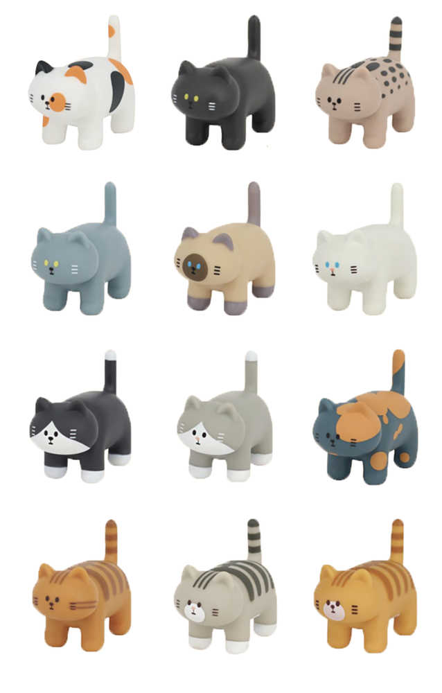 Fluffy House My Home Cat Mini Series 12 Pc Blind Mystery Box Display  
