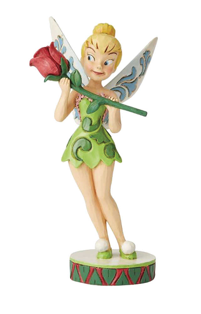 Peter Pan Tinker Bell With Rose Figure 