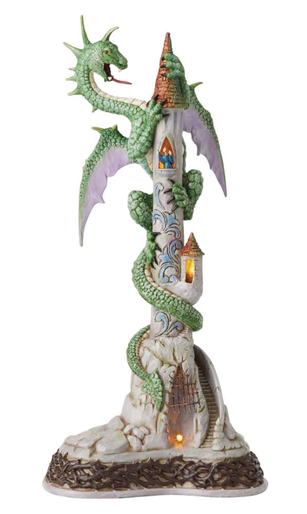 Fantasy Limited Edition 18.5 In Lighted Dragon Statue 