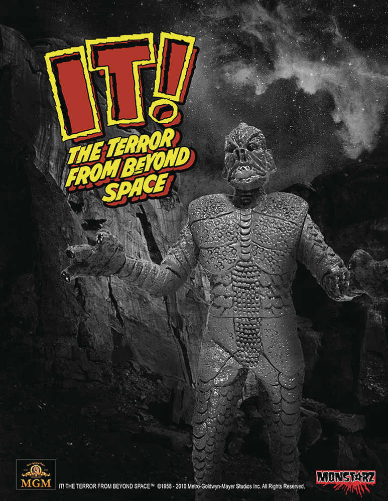 It Terror From Beyond Space Black & White 3 3/4 In Retro Action Figure  
