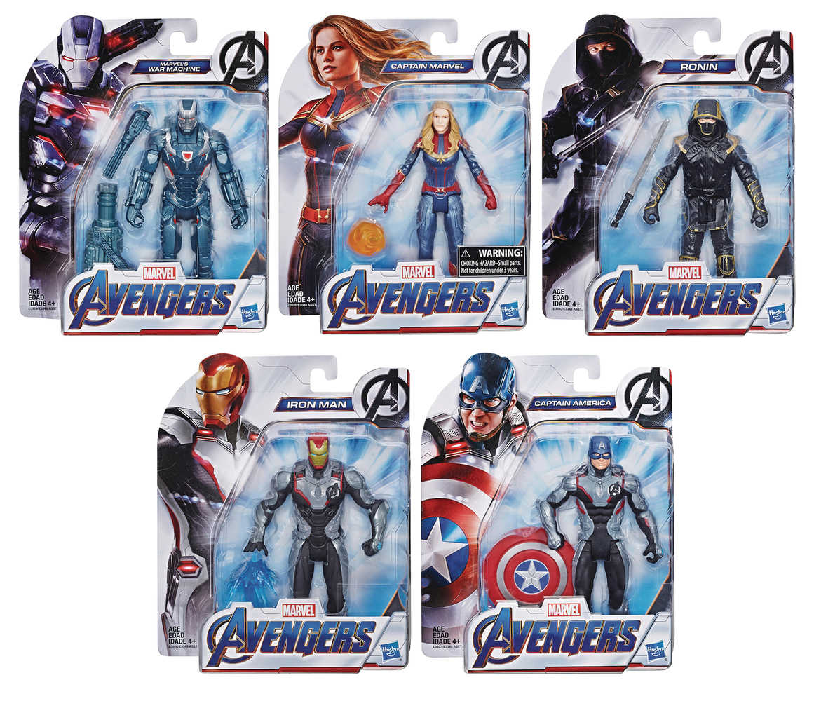 Avengers 4 Movie 6 In Action Figure Assortment 201901  