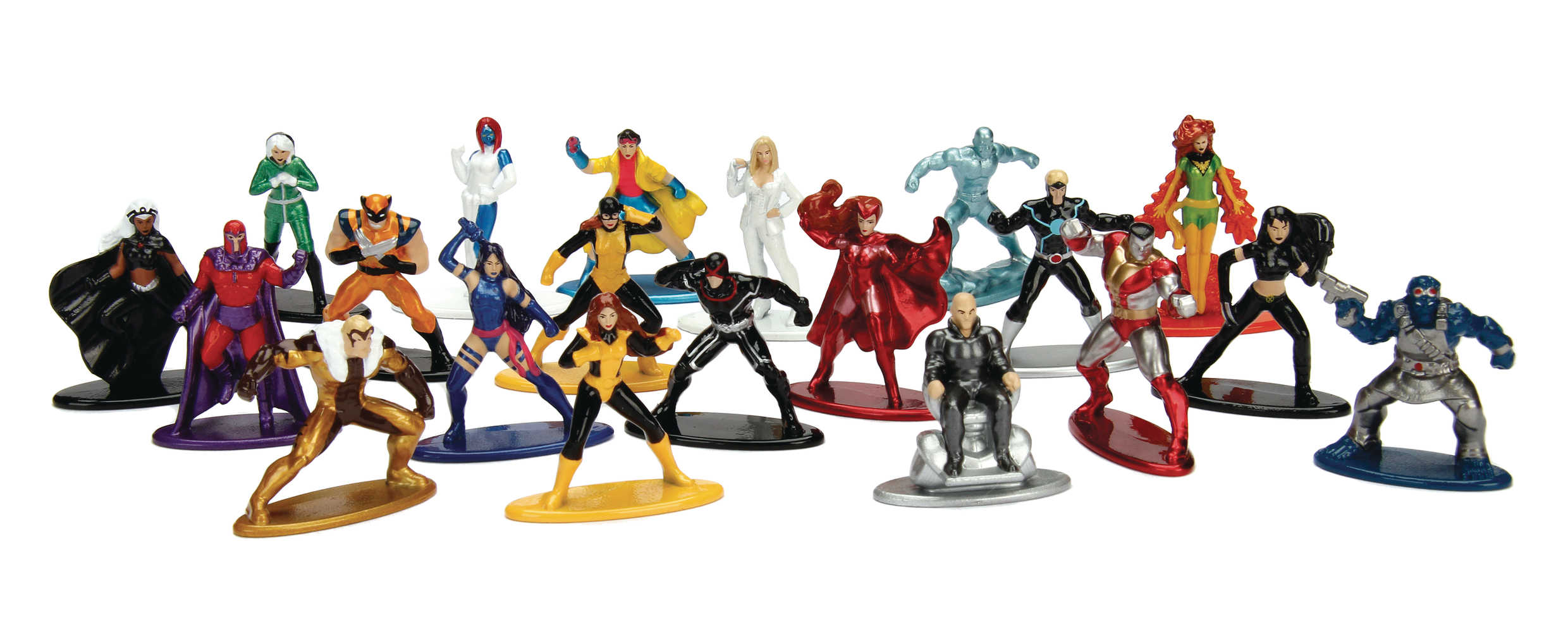 Marvel Heroes X-Men Metalfigs Nano 20 Pc Set  