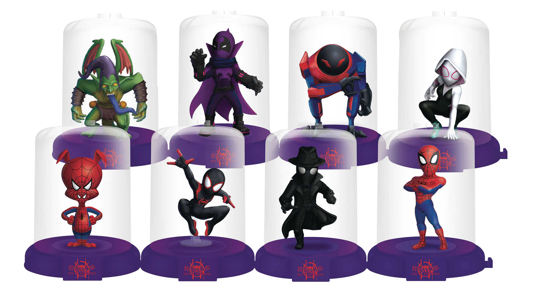 Spider-Man Into The Spider Verse Domez 24 Pc Blind Mystery Box Display 