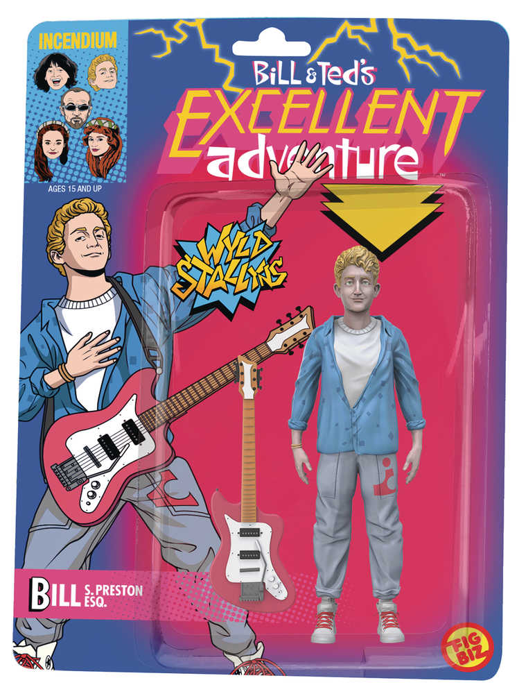 Bill And Teds Excellent Adventure Bill 5 In Action Figure 