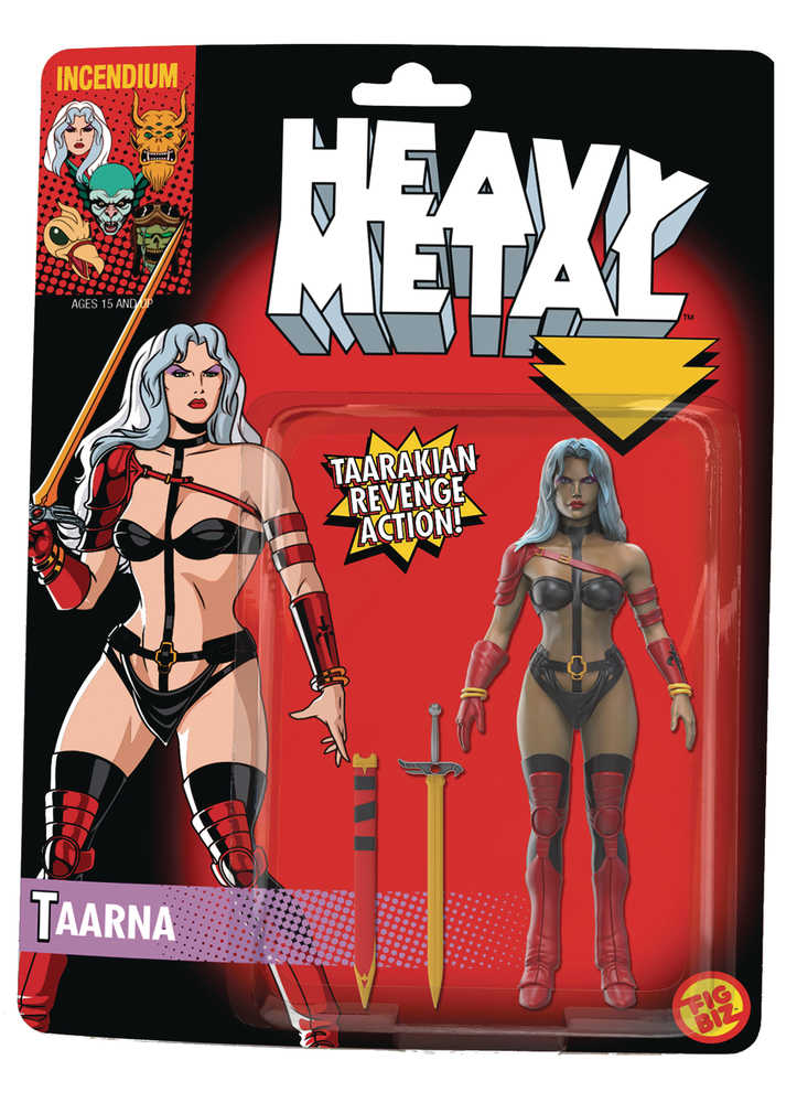 Heavy Metal Taarna 5 In Action Figure 