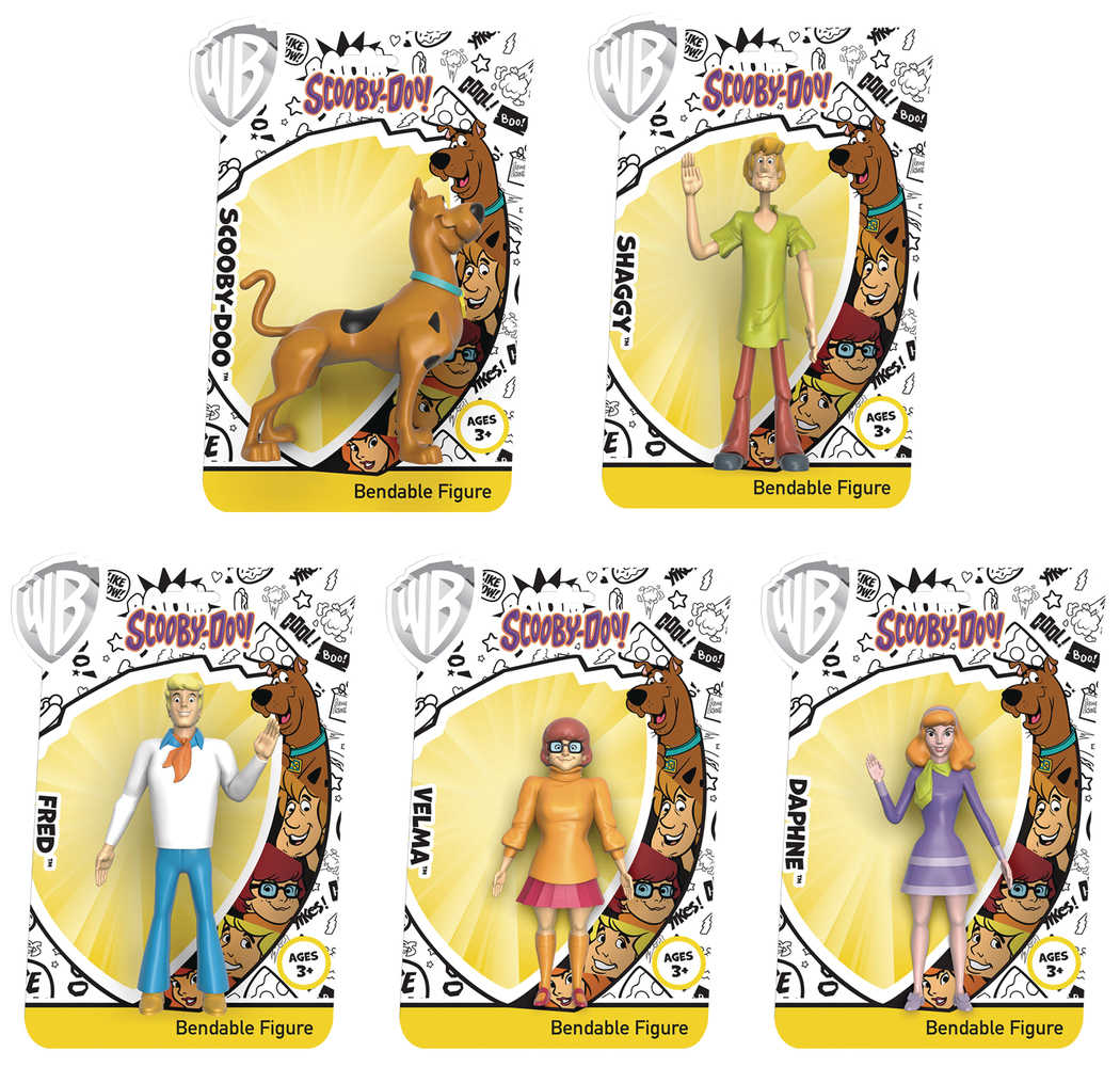 Scooby Doo 12 Pc Bendable Figure Assortment