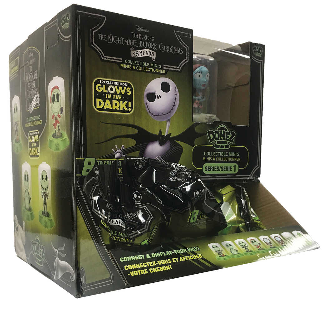 Nbx Glow In The Dark Domez Blind Mystery Box Display 