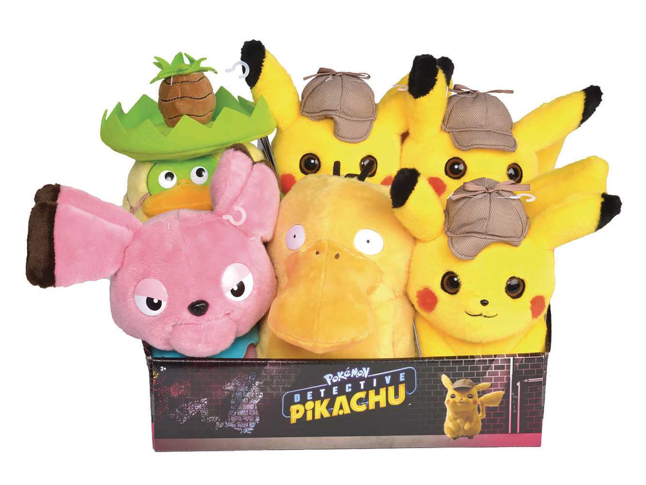 Pokemon Detective Pikachu 8 In Plush Assortment 