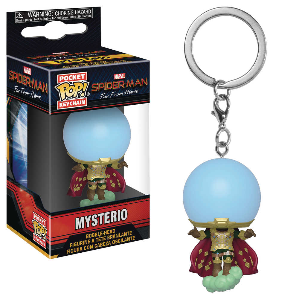 Pocket Pop Spider-Man: Far From Home Mysterio Keychain 