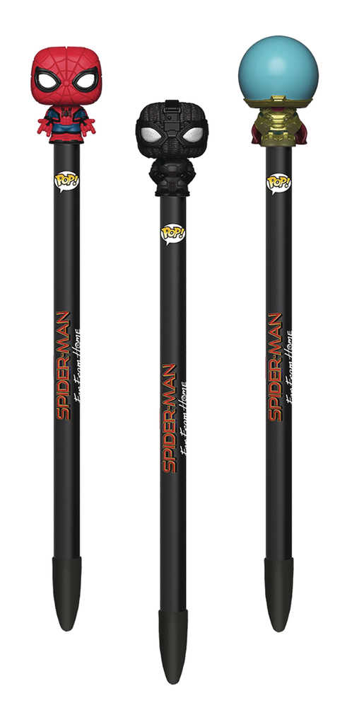 Pop Marvel Spider-Man Far From Home Pen Topper 16 Pc Assortment (Ne