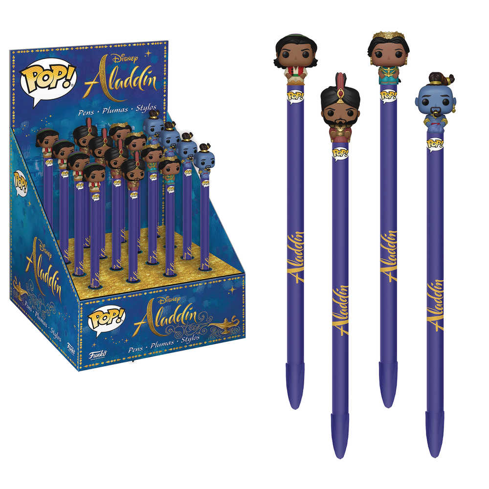 Pop Aladdin Live Pen Topper 16 Pc Assortment  