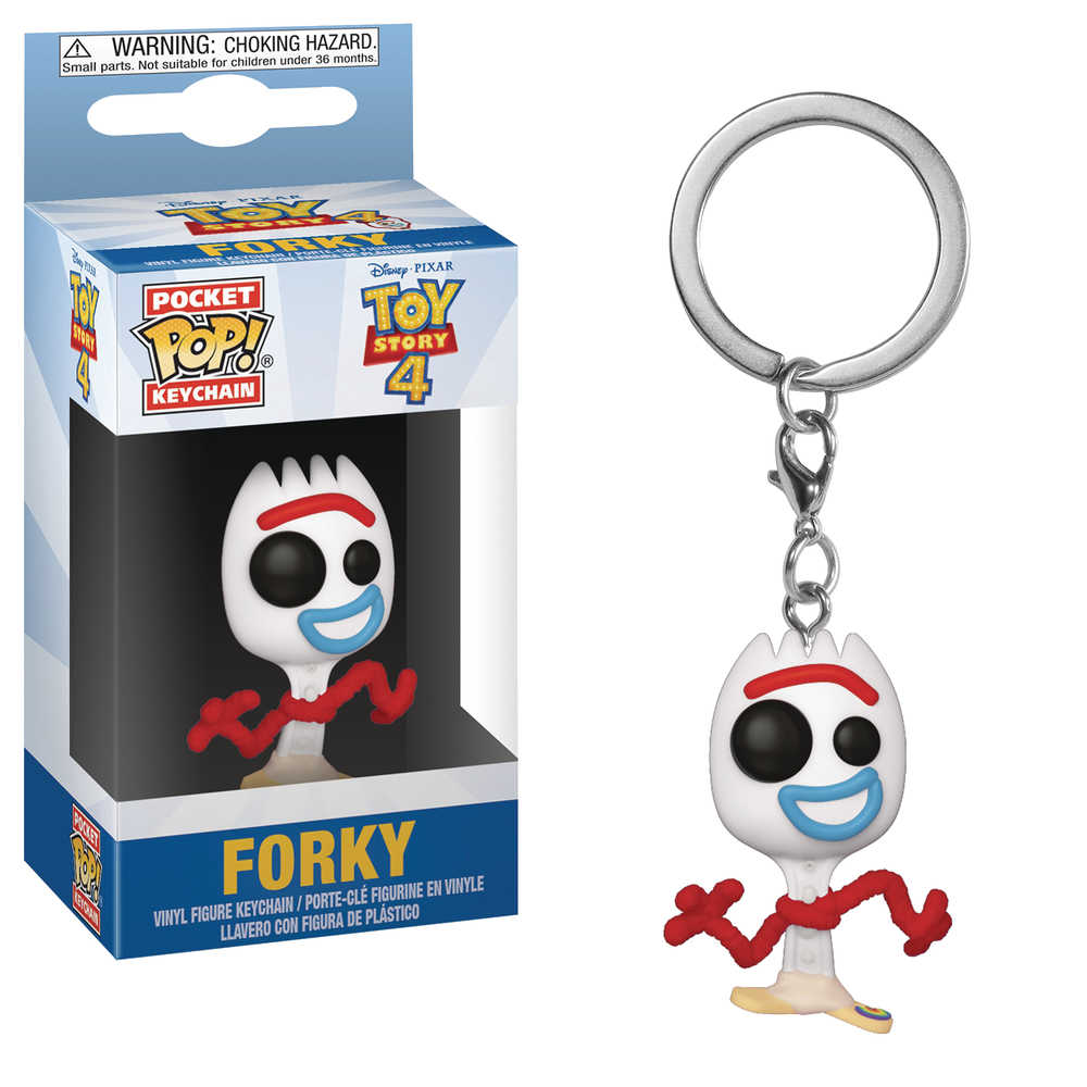 Pocket Pop Toy Story 4 Forky Keychain 